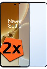 Nomfy Screenprotector Geschikt voor OnePlus Nord 3 Screenprotector Bescherm Glas - Screenprotector Geschikt voor OnePlus Nord 3 Screen Protector Tempered Glass Full Screen Full Cover - 2 PACK