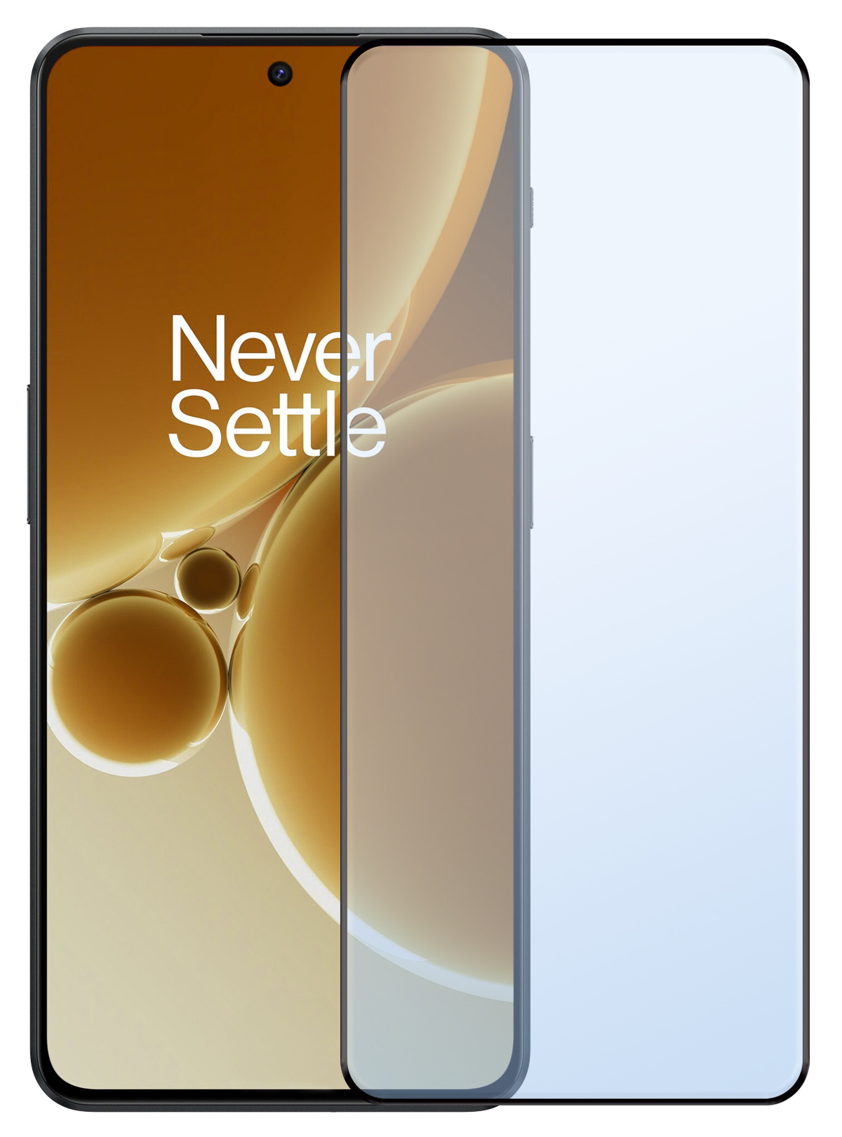 Nomfy Screenprotector Geschikt voor OnePlus Nord 3 Screenprotector Bescherm Glas - Screenprotector Geschikt voor OnePlus Nord 3 Screen Protector Tempered Glass Full Screen Full Cover