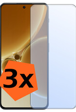 Nomfy Screenprotector Geschikt voor OnePlus Nord 3 Screenprotector Bescherm Glas Tempered Glass - Screenprotector Geschikt voor OnePlus Nord 3 Screen Protector - 3 PACK