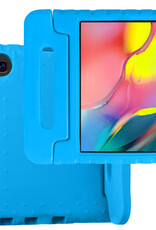BASEY. Hoesje Geschikt voor Samsung Galaxy Tab A 10.1 2019 Hoesje Kinder Hoes Shockproof Kinderhoes - Kindvriendelijk Hoesje Geschikt voor Samsung Tab A 10.1 2019 Hoes Kids Case - Blauw