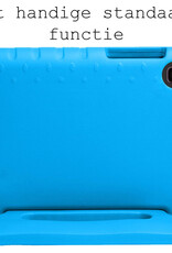 BASEY. Hoesje Geschikt voor Samsung Galaxy Tab A 10.1 2019 Hoesje Kinder Hoes Shockproof Kinderhoes - Kindvriendelijk Hoesje Geschikt voor Samsung Tab A 10.1 2019 Hoes Kids Case - Blauw