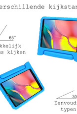 BASEY. Hoesje Geschikt voor Samsung Galaxy Tab A 10.1 2019 Hoesje Kinder Hoes Shockproof Kinderhoes - Kindvriendelijk Hoesje Geschikt voor Samsung Tab A 10.1 2019 Hoes Kids Case - Blauw