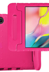 BASEY. Hoesje Geschikt voor Samsung Galaxy Tab A 10.1 2019 Hoesje Kinder Hoes Shockproof Kinderhoes - Kindvriendelijk Hoesje Geschikt voor Samsung Tab A 10.1 2019 Hoes Kids Case - Roze