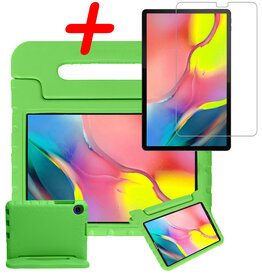 BASEY. BASEY. Samsung Galaxy Tab A 10.1 2019 Kinderhoes Met Screenprotector - Groen