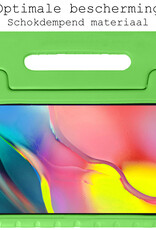 BASEY. Hoesje Geschikt voor Samsung Galaxy Tab A 10.1 2019 Hoesje Kinder Hoes Shockproof Kinderhoes Met Screenprotector - Kindvriendelijk Hoesje Geschikt voor Samsung Tab A 10.1 2019 Hoes Kids Case - Groen