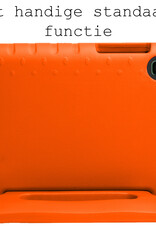 BASEY. Hoesje Geschikt voor Samsung Galaxy Tab A 10.1 2019 Hoesje Kinder Hoes Shockproof Kinderhoes Met Screenprotector - Kindvriendelijk Hoesje Geschikt voor Samsung Tab A 10.1 2019 Hoes Kids Case - Oranje