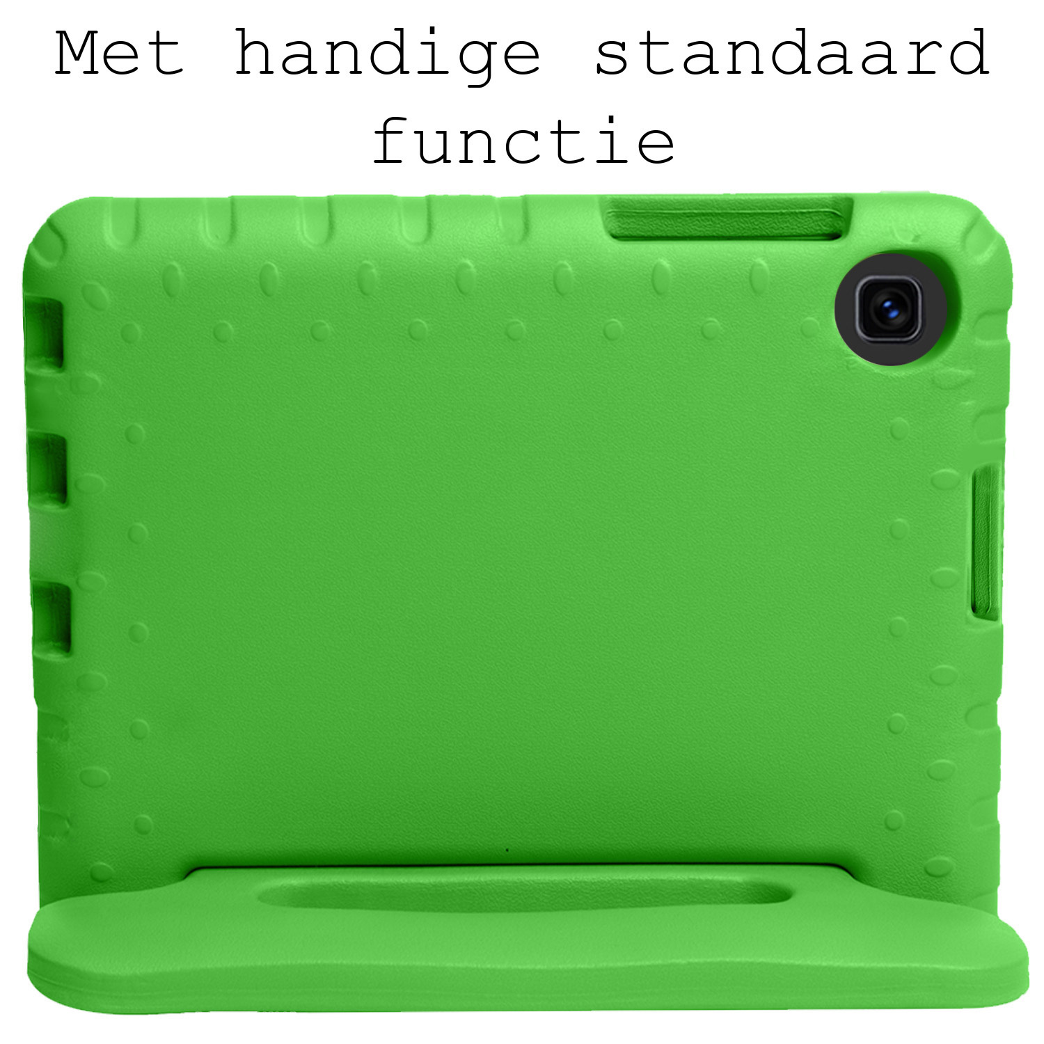 BASEY. Hoesje Geschikt voor Samsung Galaxy Tab A 10.1 2019 Hoesje Kinder Hoes Shockproof Kinderhoes Met 2x Screenprotector - Kindvriendelijk Hoesje Geschikt voor Samsung Tab A 10.1 2019 Hoes Kids Case - Groen