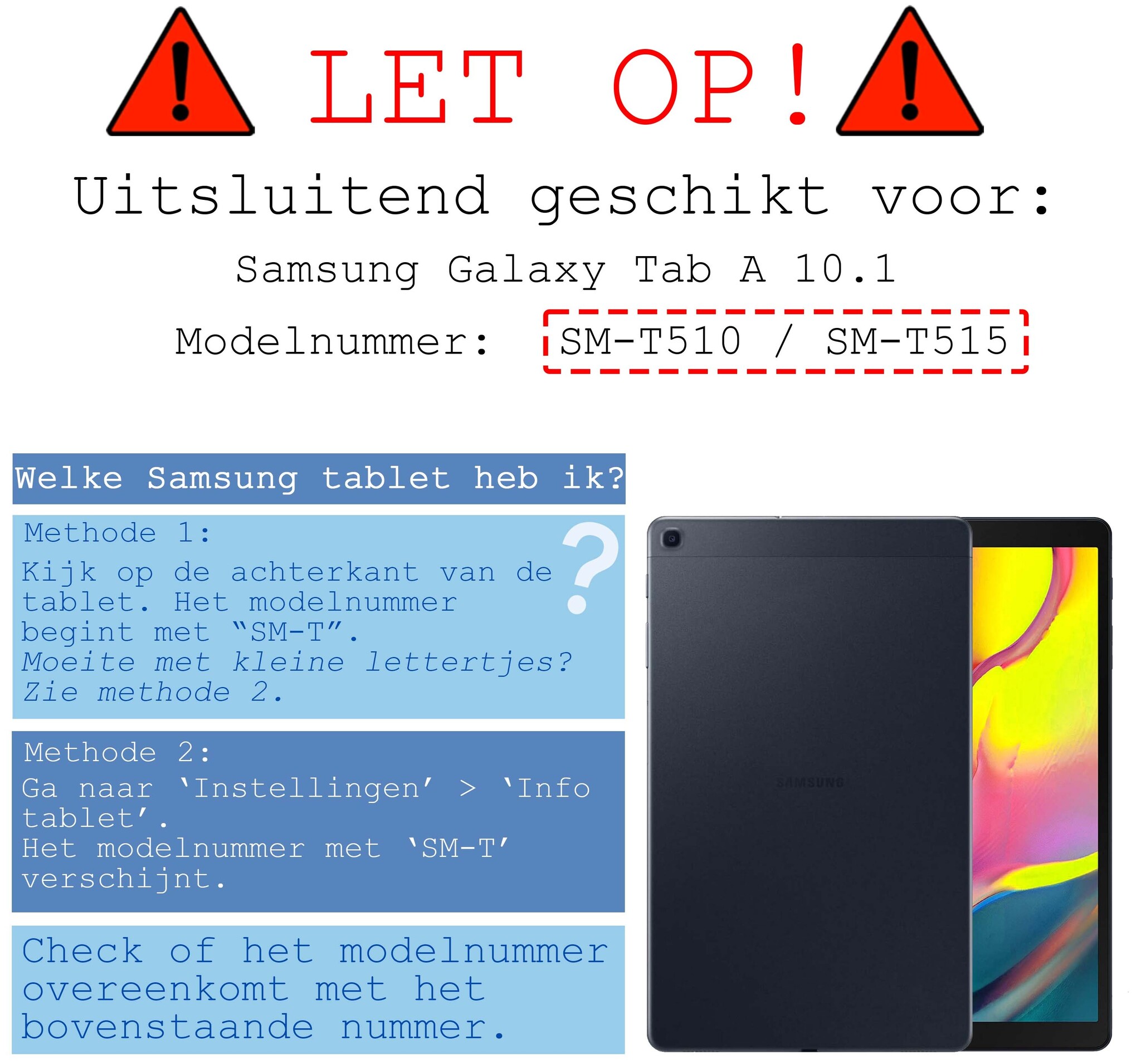 BASEY. Hoesje Geschikt voor Samsung Galaxy Tab A 10.1 2019 Hoesje Kinder Hoes Shockproof Kinderhoes Met 2x Screenprotector - Kindvriendelijk Hoesje Geschikt voor Samsung Tab A 10.1 2019 Hoes Kids Case - Zwart