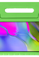 Nomfy Hoes Geschikt voor Samsung Galaxy Tab A 10.1 2019 Hoes Bumper Kindvriendelijk Kids Case Kinderhoes - Hoesje Geschikt voor Samsung Tab A 10.1 2019 Hoesje Shockproof Cover Hoes - Groen