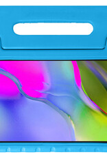 Nomfy Hoes Geschikt voor Samsung Galaxy Tab A 10.1 2019 Hoes Bumper Kindvriendelijk Kids Case Kinderhoes - Hoesje Geschikt voor Samsung Tab A 10.1 2019 Hoesje Shockproof Cover Hoes - Blauw