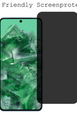 BASEY. Screenprotector Geschikt voor Google Pixel 8 Pro Screenprotector Privacy Beschermglas - Screenprotector Geschikt voor Google Pixel 8 Pro Screen Protector Full Screen Privacy - 3 Stuks