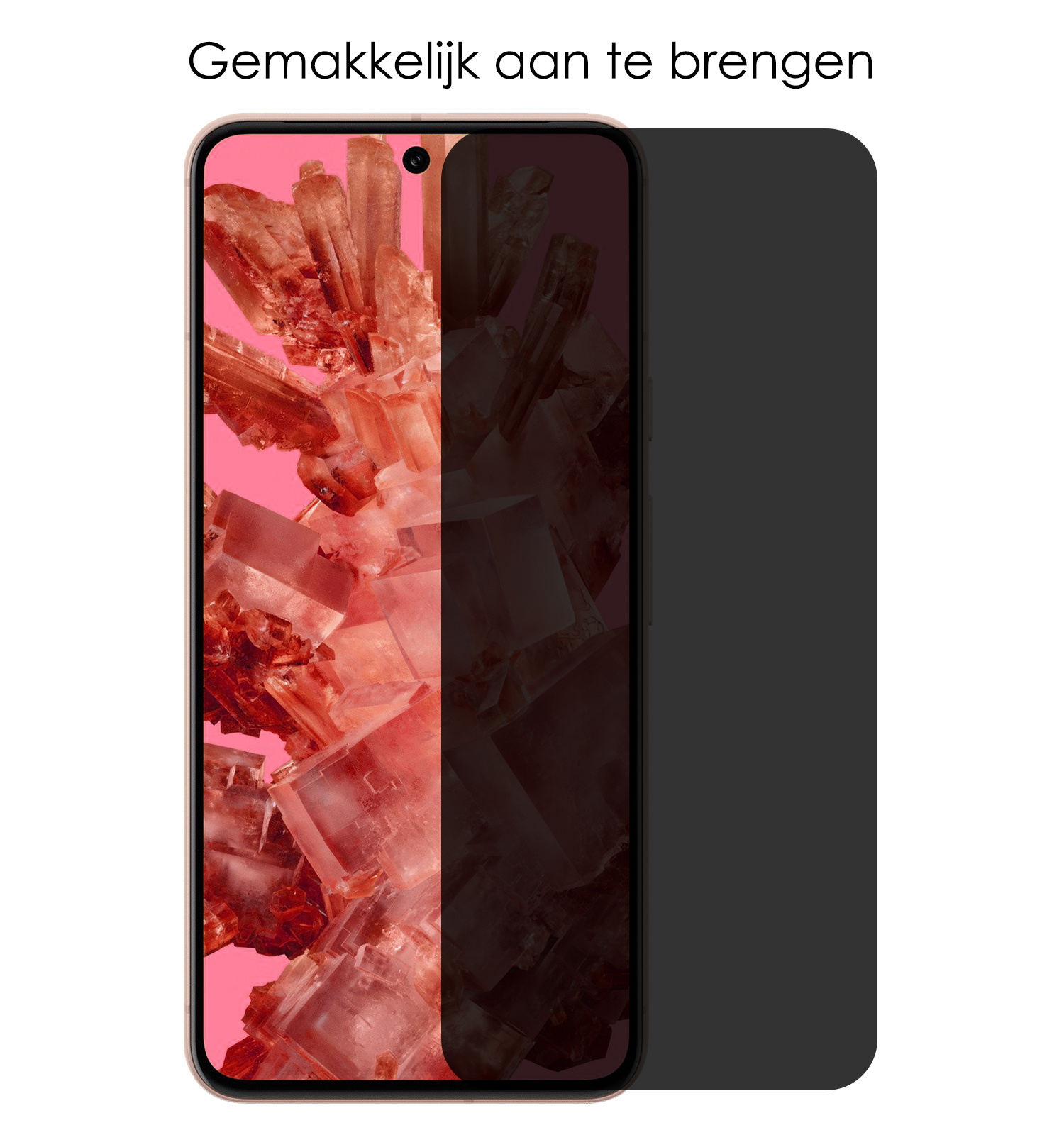 NoXx Screenprotector Geschikt voor Google Pixel 8 Screenprotector Privacy Tempered Glass Gehard Glas Display Cover