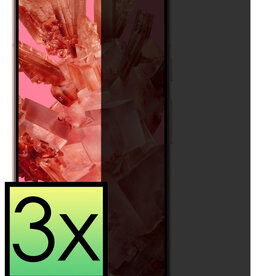 NoXx NoXx Google Pixel 8 Screenprotector Glas Privacy - 3 PACK