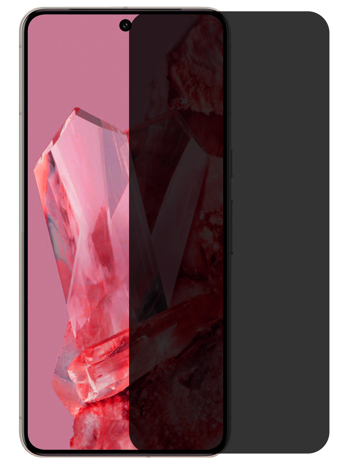 NoXx Screenprotector Geschikt voor Google Pixel 8 Pro Screenprotector Privacy Tempered Glass Gehard Glas Display Cover