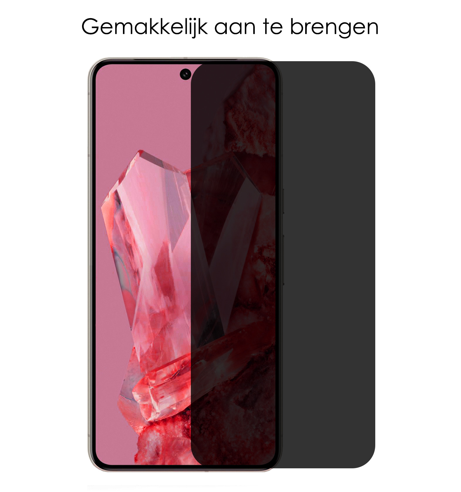 NoXx Screenprotector Geschikt voor Google Pixel 8 Pro Screenprotector Privacy Tempered Glass Gehard Glas Display Cover - 3x