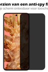 Nomfy Screenprotector Geschikt voor Google Pixel 8 Screenprotector Privacy Bescherm Glas - Screenprotector Geschikt voor Google Pixel 8 Privacy Screenprotector Tempered Glass - 2 PACK