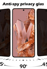 Nomfy Screenprotector Geschikt voor Google Pixel 8 Pro Screenprotector Privacy Bescherm Glas - Screenprotector Geschikt voor Google Pixel 8 Pro Privacy Screenprotector Tempered Glass - 2 PACK