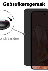 Nomfy Screenprotector Geschikt voor Google Pixel 8 Pro Screenprotector Privacy Bescherm Glas - Screenprotector Geschikt voor Google Pixel 8 Pro Privacy Screenprotector Tempered Glass - 2 PACK