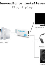 BASEY. Wii HDMI Adapter Converter 1080p Full HD Kwaliteit - Wii naar HDMI converter