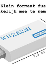 BASEY. Wii HDMI Adapter Converter 1080p Full HD Kwaliteit - Wii naar HDMI converter