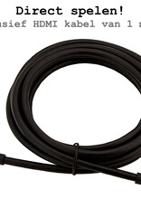 BASEY. Wii HDMI Adapter Converter 1080p Full HD Kwaliteit Met HDMI Kabel - Wii naar HDMI converter