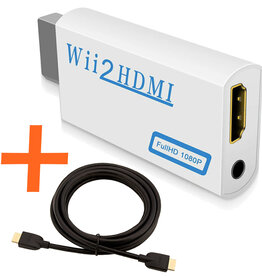 Nomfy Nomfy Wii HDMI Adapter Converter Met HDMI Kabel