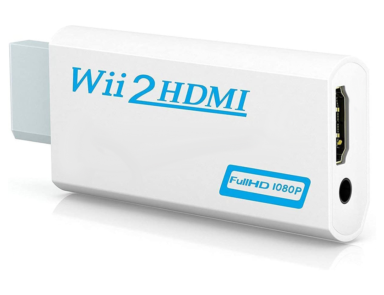 Nomfy Wii HDMI Converter 1080p Wii HDMI Adapter Full HD Kwaliteit - Geschikt voor de Nintendo Wii
