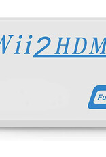 Nomfy Wii HDMI Converter 1080p Wii HDMI Adapter Full HD Kwaliteit - Geschikt voor de Nintendo Wii
