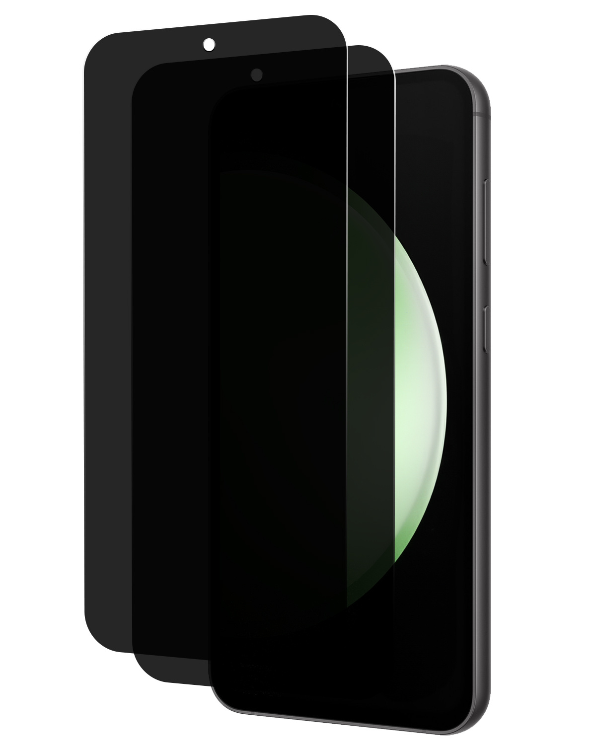 BASEY. Screenprotector Geschikt voor Samsung S23 FE Screenprotector Privacy Beschermglas - Screenprotector Geschikt voor Samsung Galaxy S23 FE Screen Protector Full Screen Privacy - 2 Stuks