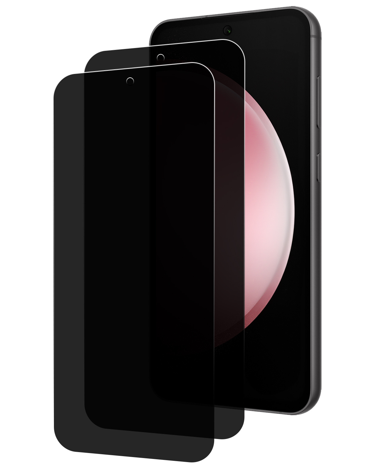 NoXx Screenprotector Geschikt voor Samsung S23 FE Screenprotector Privacy Tempered Glass Gehard Glas Display Cover - 2x