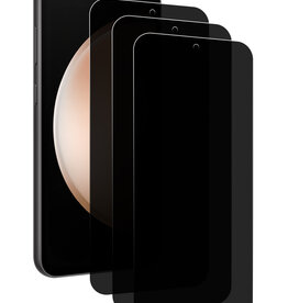 Nomfy Nomfy Samsung Galaxy S23 FE Screenprotector Glas Privacy - 3 PACK
