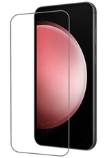 NoXx Screenprotector Geschikt voor Samsung S23 FE Screenprotector Tempered Glass Gehard Glas Beschermglas