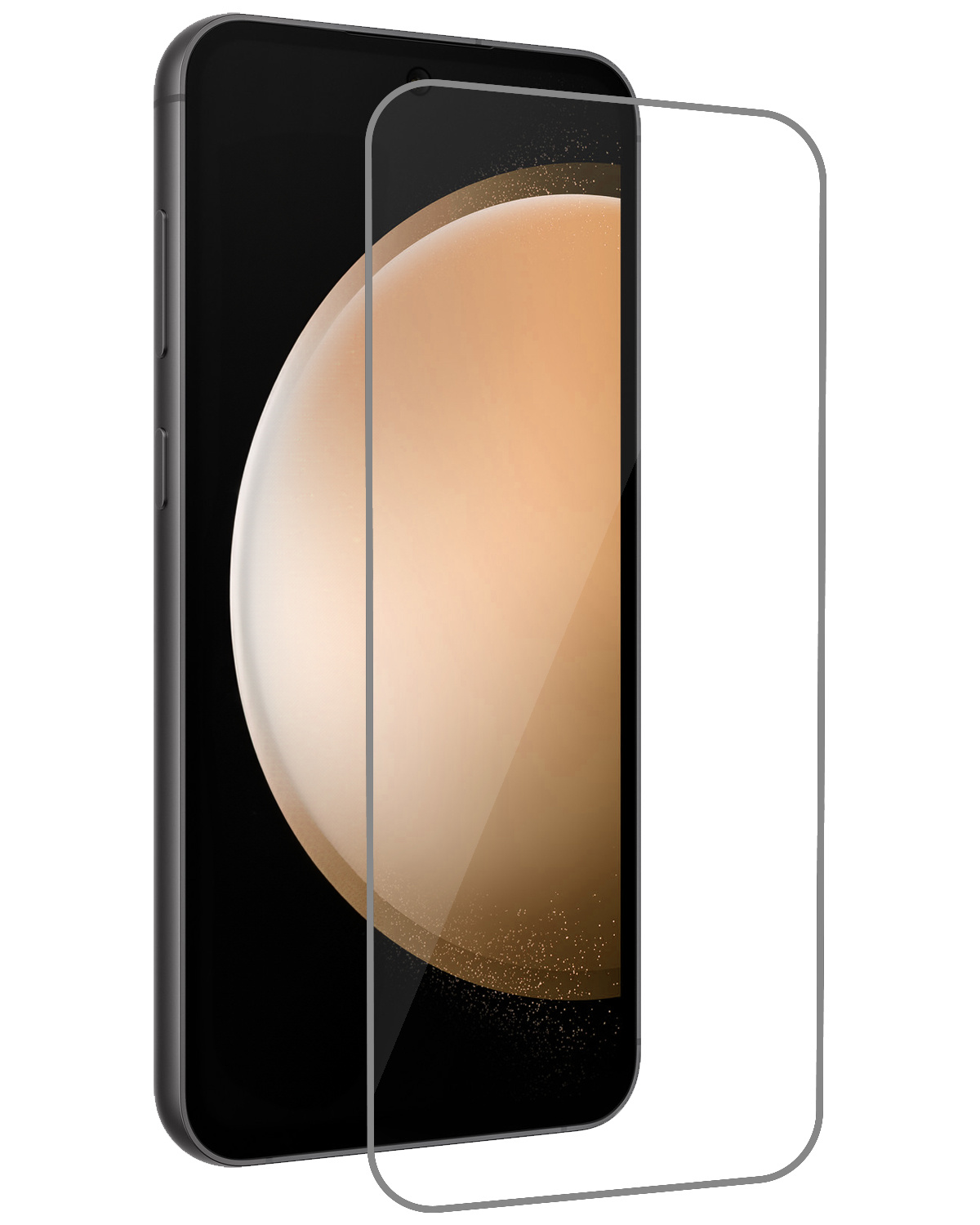 Nomfy Screenprotector Geschikt voor Samsung S23 FE Screenprotector Bescherm Glas Tempered Glass - Screenprotector Geschikt voor Samsung Galaxy S23 FE Screen Protector