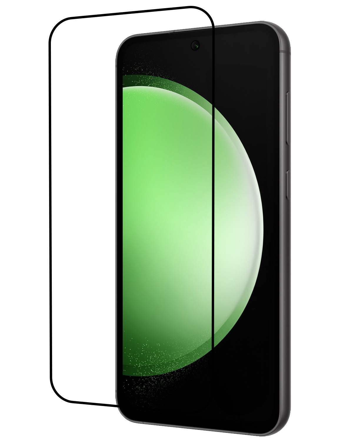 BASEY. Screenprotector Geschikt voor Samsung S23 FE Screenprotector Beschermglas Full Cover - Screenprotector Geschikt voor Samsung Galaxy S23 FE Screen Protector Full Cover