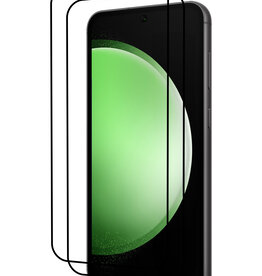 BASEY. BASEY. Samsung Galaxy S23 FE Screenprotector Full Cover - 2 PACK
