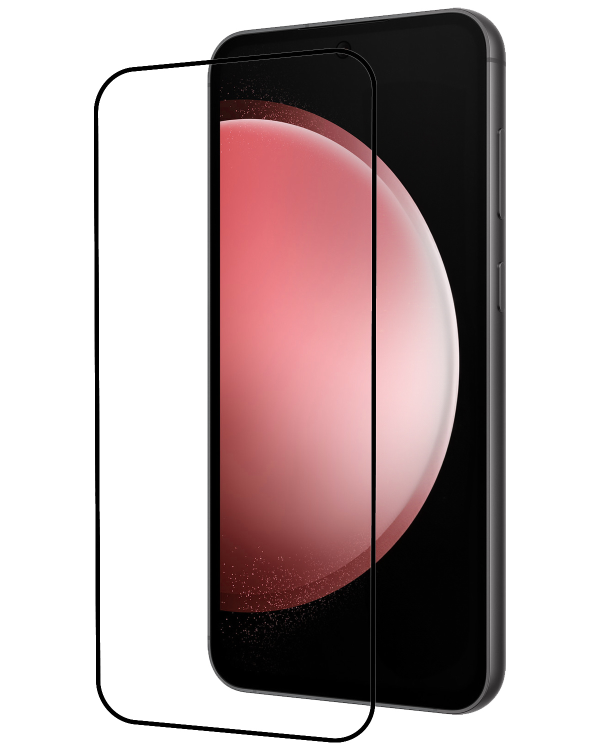 NoXx Screenprotector Geschikt voor Samsung S23 FE Screenprotector Tempered Glass Gehard Glas Full Cover