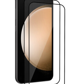Nomfy Nomfy Samsung Galaxy S23 FE Screenprotector Full Cover - 2 PACK