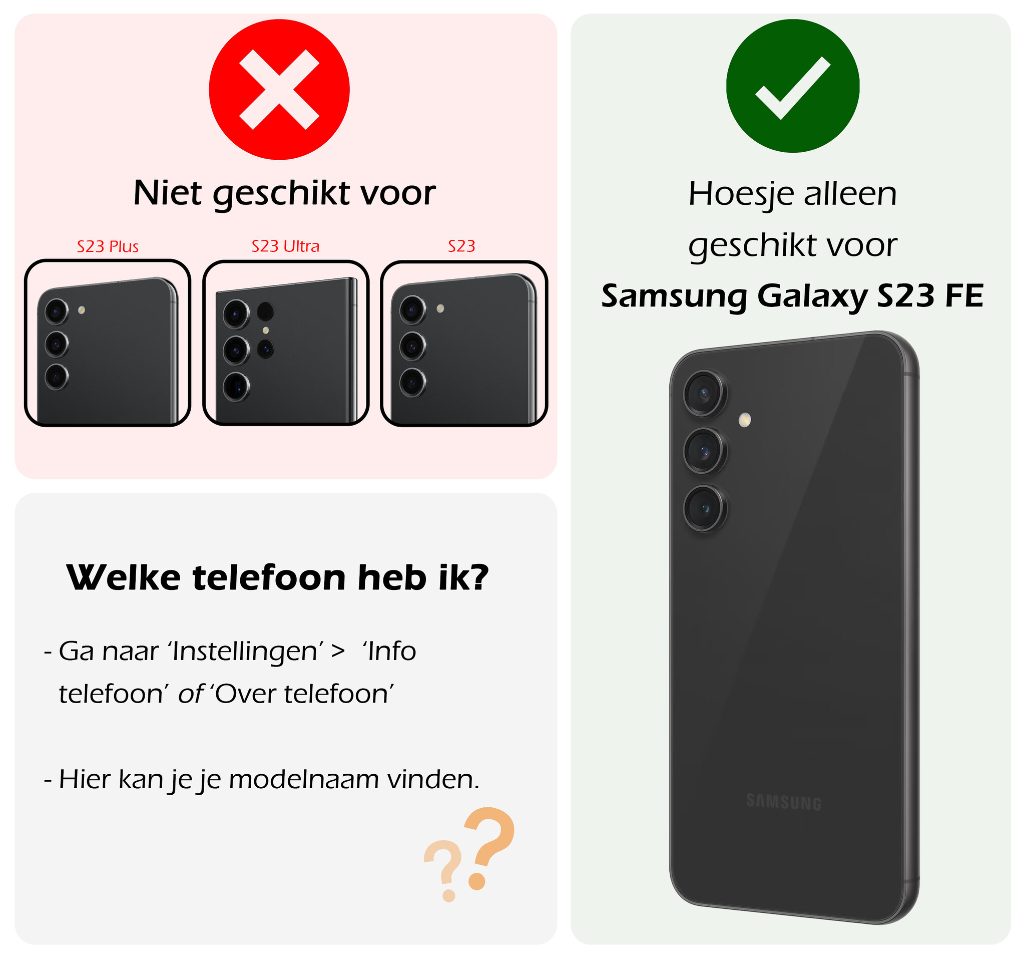 Nomfy Screenprotector Geschikt voor Samsung S23 FE Screenprotector Privacy Bescherm Glas - Screenprotector Geschikt voor Samsung Galaxy S23 FE Privacy Screenprotector Tempered Glass