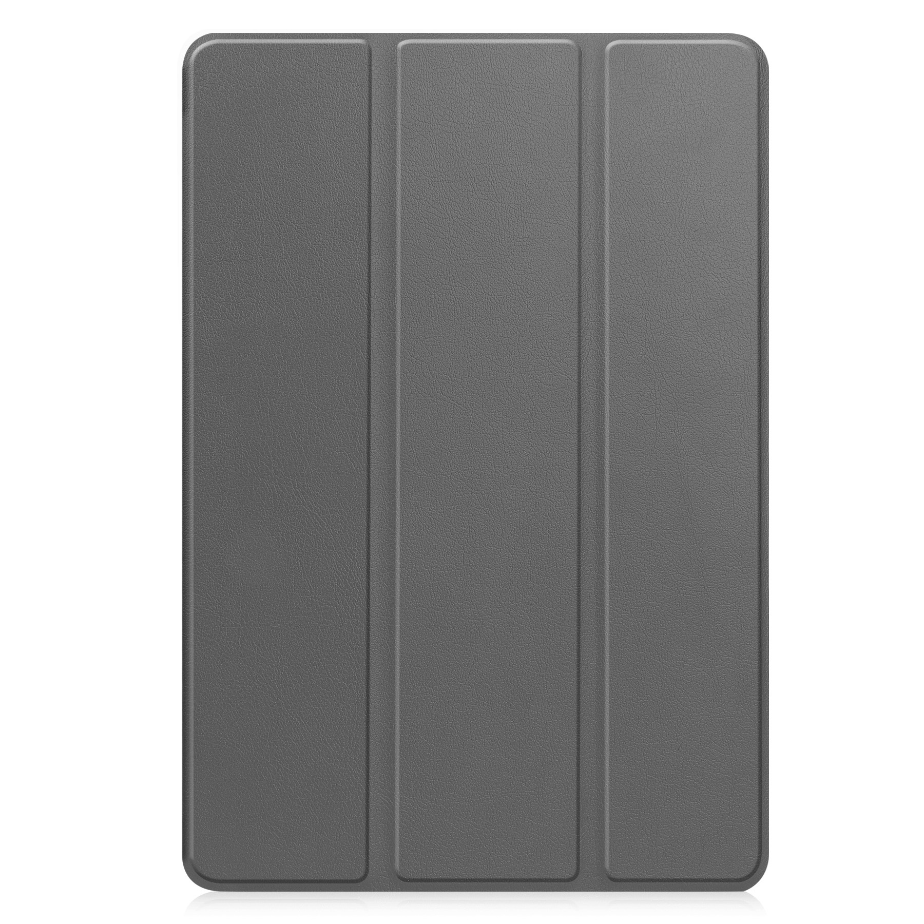 BASEY. Hoesje Geschikt voor Samsung Galaxy Tab S9 FE Hoes Case Tablet Hoesje Tri-fold Met Uitsparing Geschikt voor S Pen - Hoes Geschikt voor Samsung Tab S9 FE Hoesje Hard Cover Bookcase Hoes - Grijs
