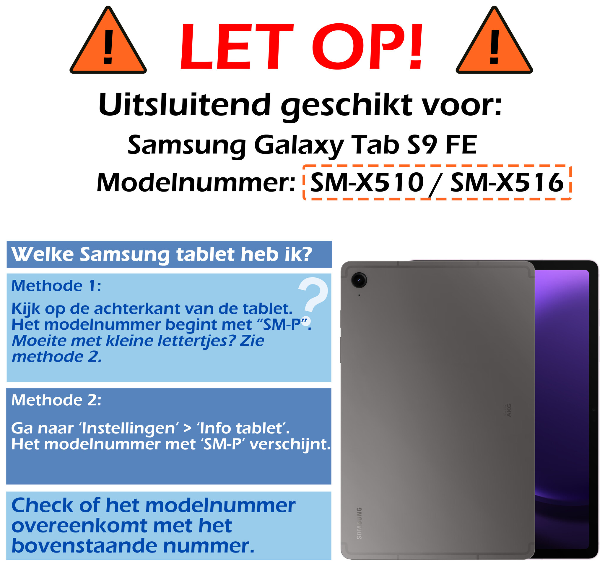 Nomfy Hoes Geschikt voor Samsung Galaxy Tab S9 FE Hoes Tri-fold Tablet Hoesje Case Met Uitsparing Geschikt voor S Pen Met Screenprotector - Hoesje Geschikt voor Samsung Tab S9 FE Hoesje Hardcover Bookcase - Zwart