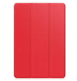 Nomfy Nomfy Samsung Galaxy Tab S9 FE Hoesje Met Uitsparing S Pen - Rood