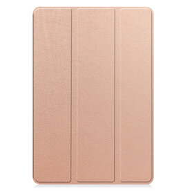 Nomfy Nomfy Samsung Galaxy Tab S9 FE Hoesje Met Uitsparing S Pen - Rose Goud