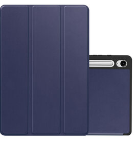 NoXx NoXx Samsung Galaxy Tab S9 FE Hoesje Met Uitsparing S Pen - Donkerblauw