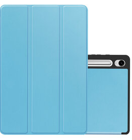 NoXx NoXx Samsung Galaxy Tab S9 FE Hoesje Met Uitsparing S Pen - Lichtblauw