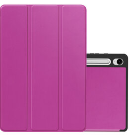 NoXx NoXx Samsung Galaxy Tab S9 FE Hoesje Met Uitsparing S Pen - Paars