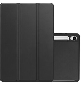 NoXx NoXx Samsung Galaxy Tab S9 FE Hoesje Met Uitsparing S Pen - Zwart