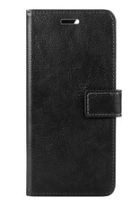 Nomfy Hoesje Geschikt voor Samsung S24 Ultra Hoes Bookcase Flipcase Book Cover - Hoes Geschikt voor Samsung Galaxy S24 Ultra Hoesje Book Case - Zwart