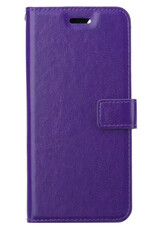 Nomfy Hoesje Geschikt voor Samsung S24 Ultra Hoes Bookcase Flipcase Book Cover - Hoes Geschikt voor Samsung Galaxy S24 Ultra Hoesje Book Case - Paars