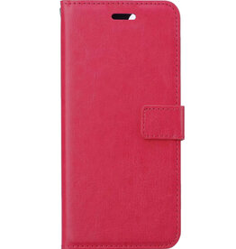 Nomfy Nomfy Samsung Galaxy S24 Ultra Hoesje Bookcase - Donkerroze