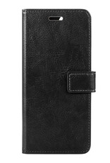 Nomfy Hoesje Geschikt voor Samsung S24 Plus Hoes Bookcase Flipcase Book Cover - Hoes Geschikt voor Samsung Galaxy S24 Plus Hoesje Book Case - Zwart